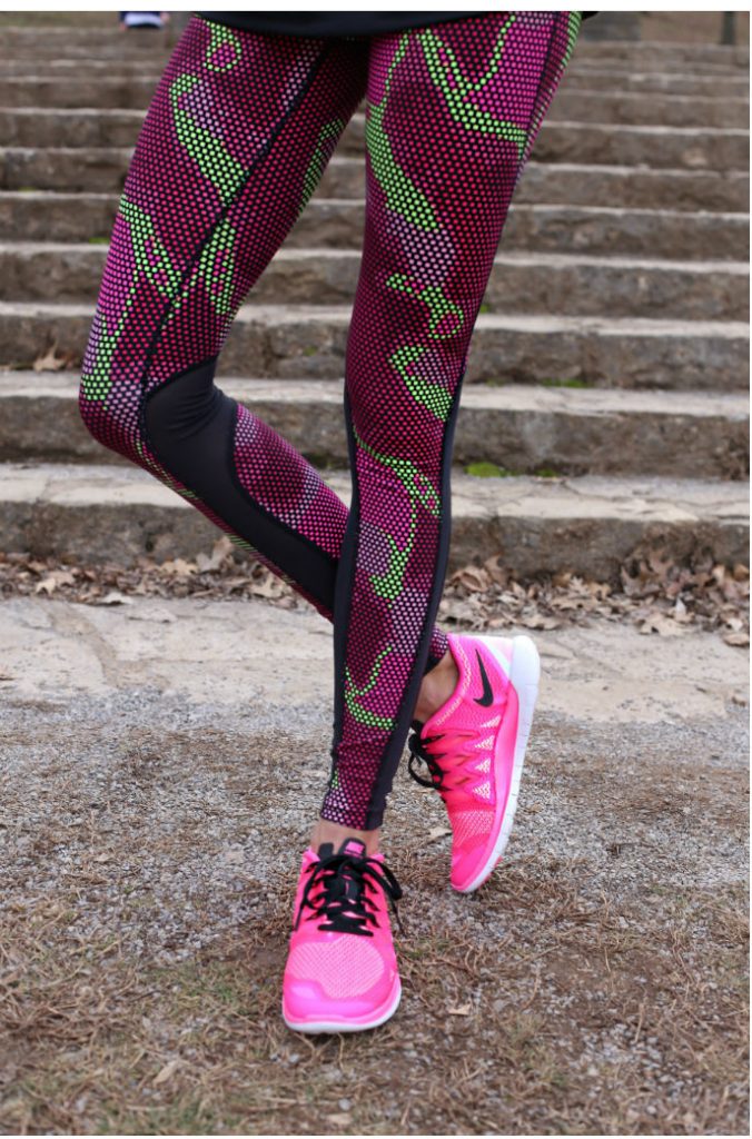 How Olivia Wore It: Nike's and a park workout! - Velvet's Edge